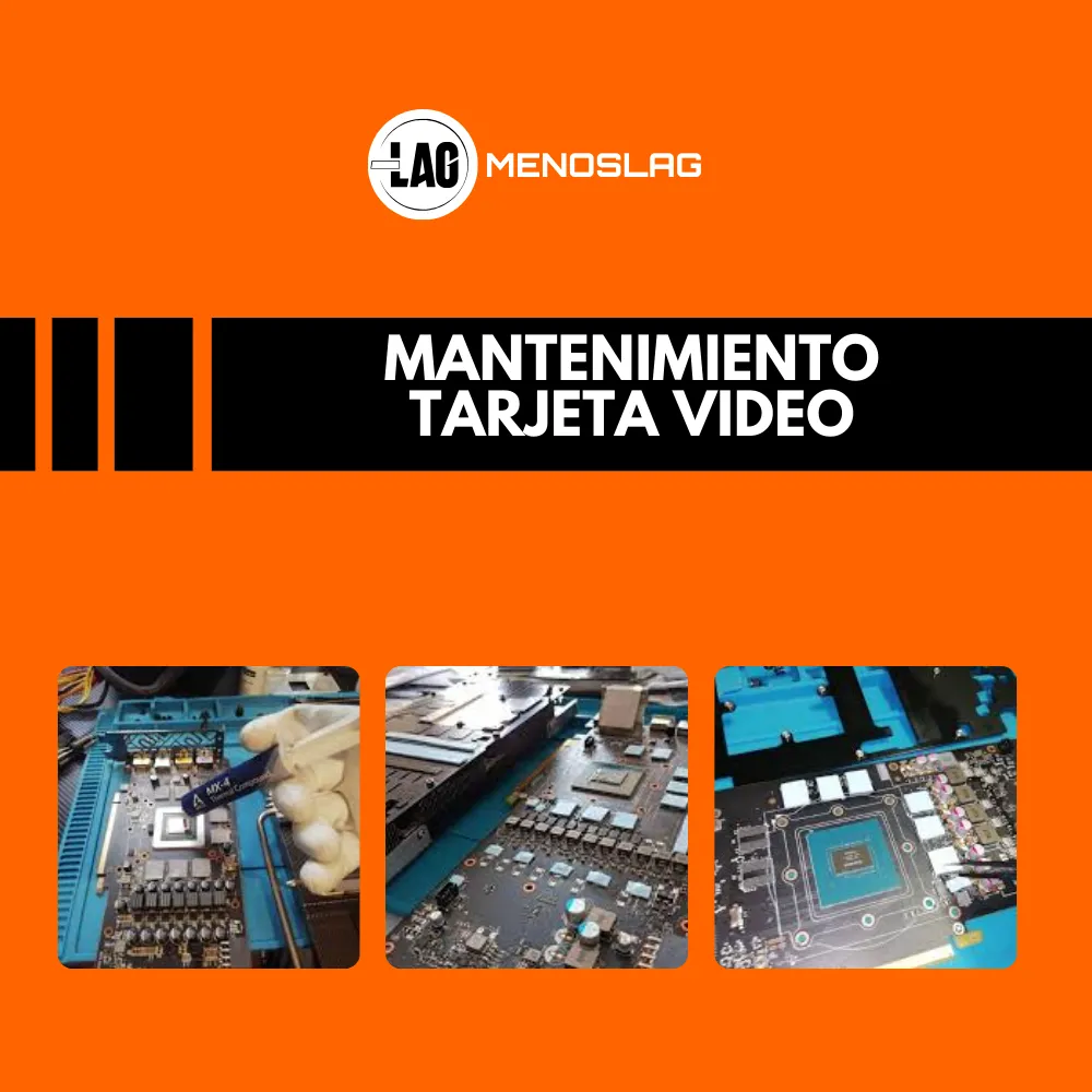 Mantenimiento GPU - Limpieza térmica tarjeta de video