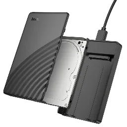 Adaptador disco duro Hoco Hb46 2.5 Sata Usb 3.0 Negro
